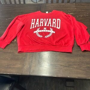 Harvard University Red Sweatshirt